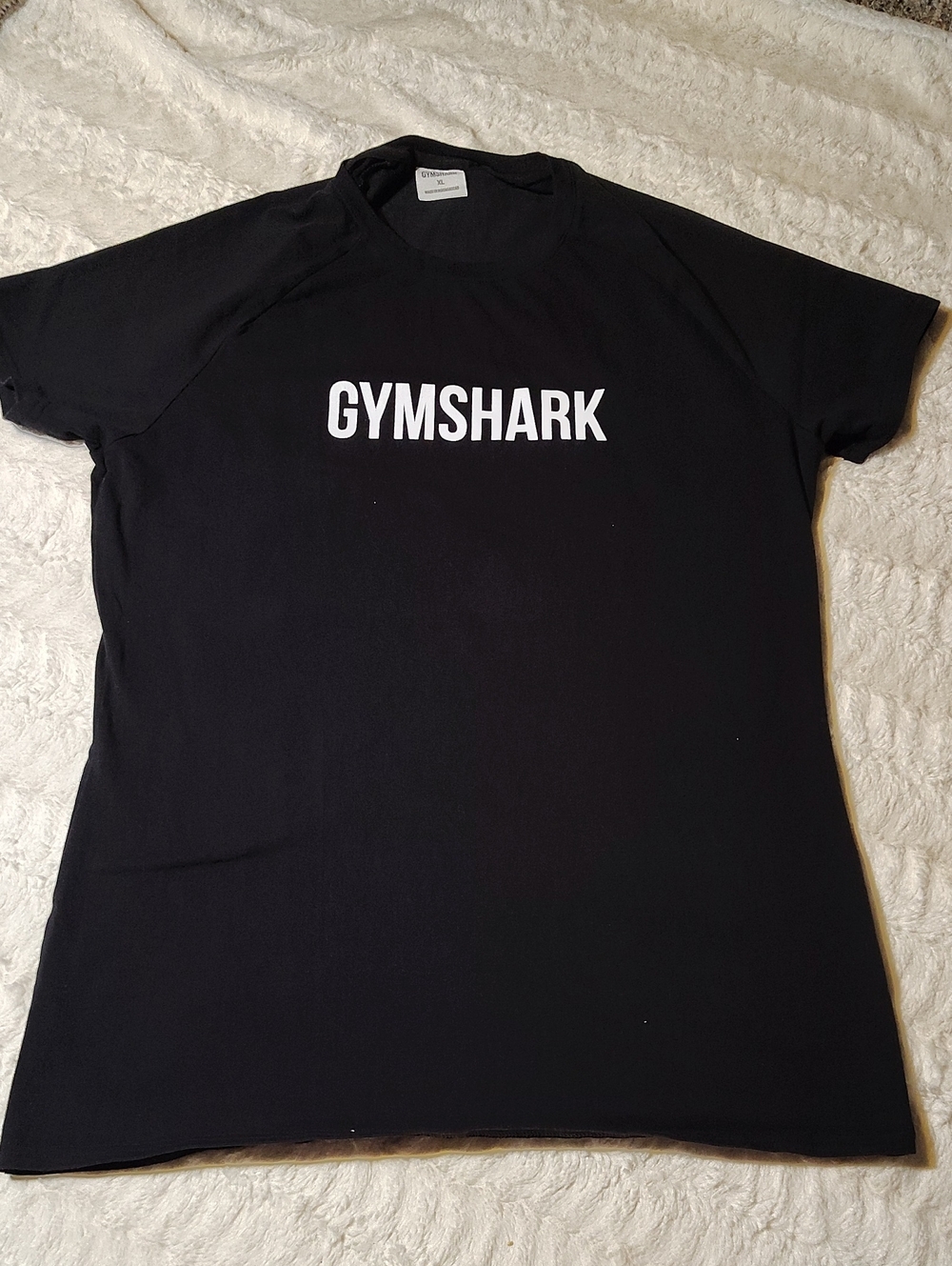 Gymshark Women’s Black Logo Swim Cover-Up Tee